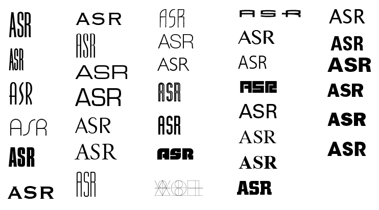 ASR_Fonts