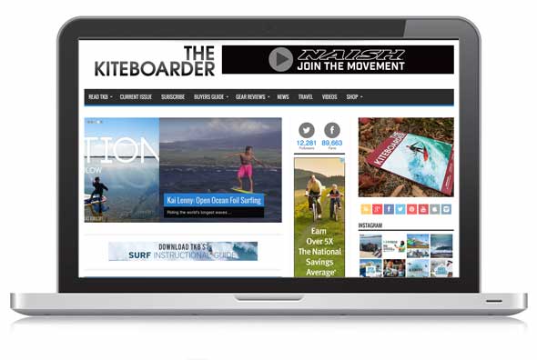 thekiteboarder_website